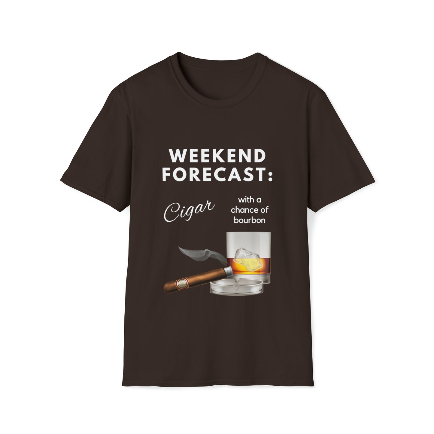 Weekend Forecast: Whiskey & Cigars T-shirt