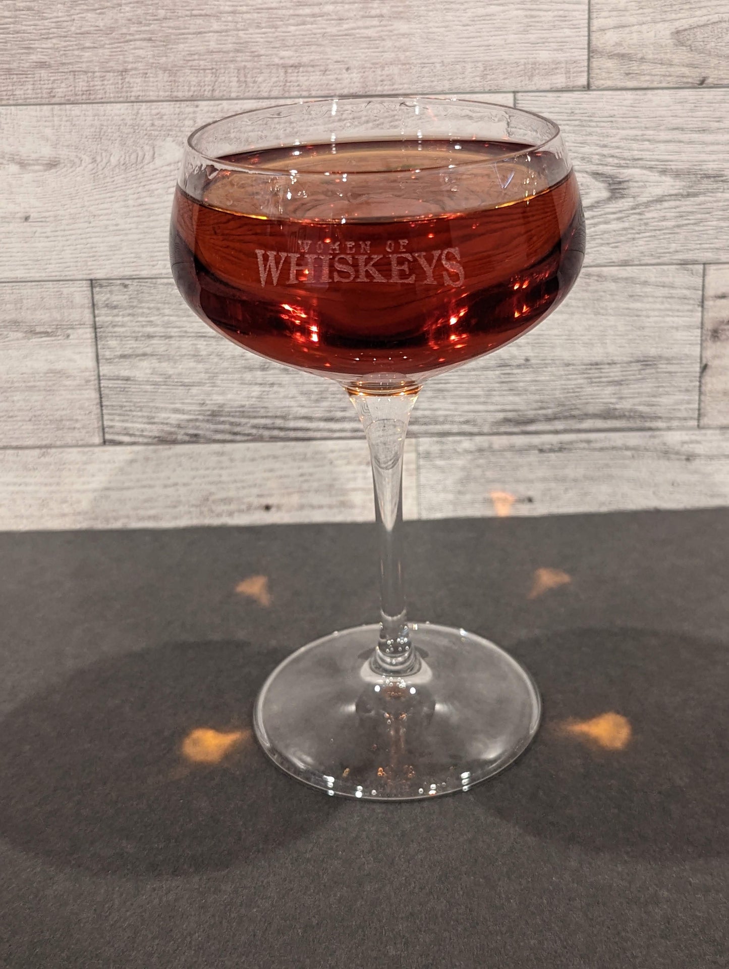 Women of Whiskeys Coupe Cocktail Glass