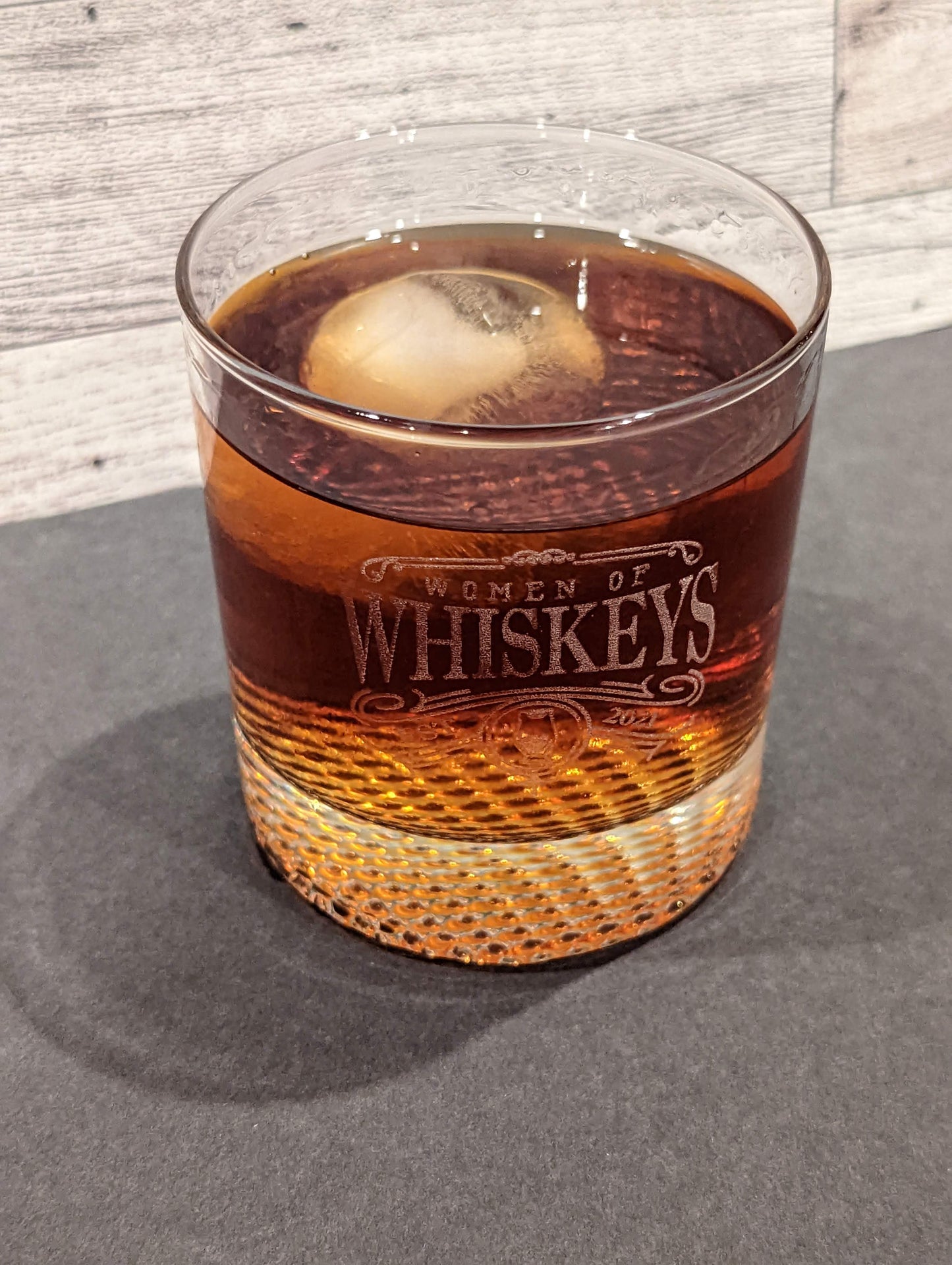Women of Whiskeys Retro Rocks Whiskey Glass