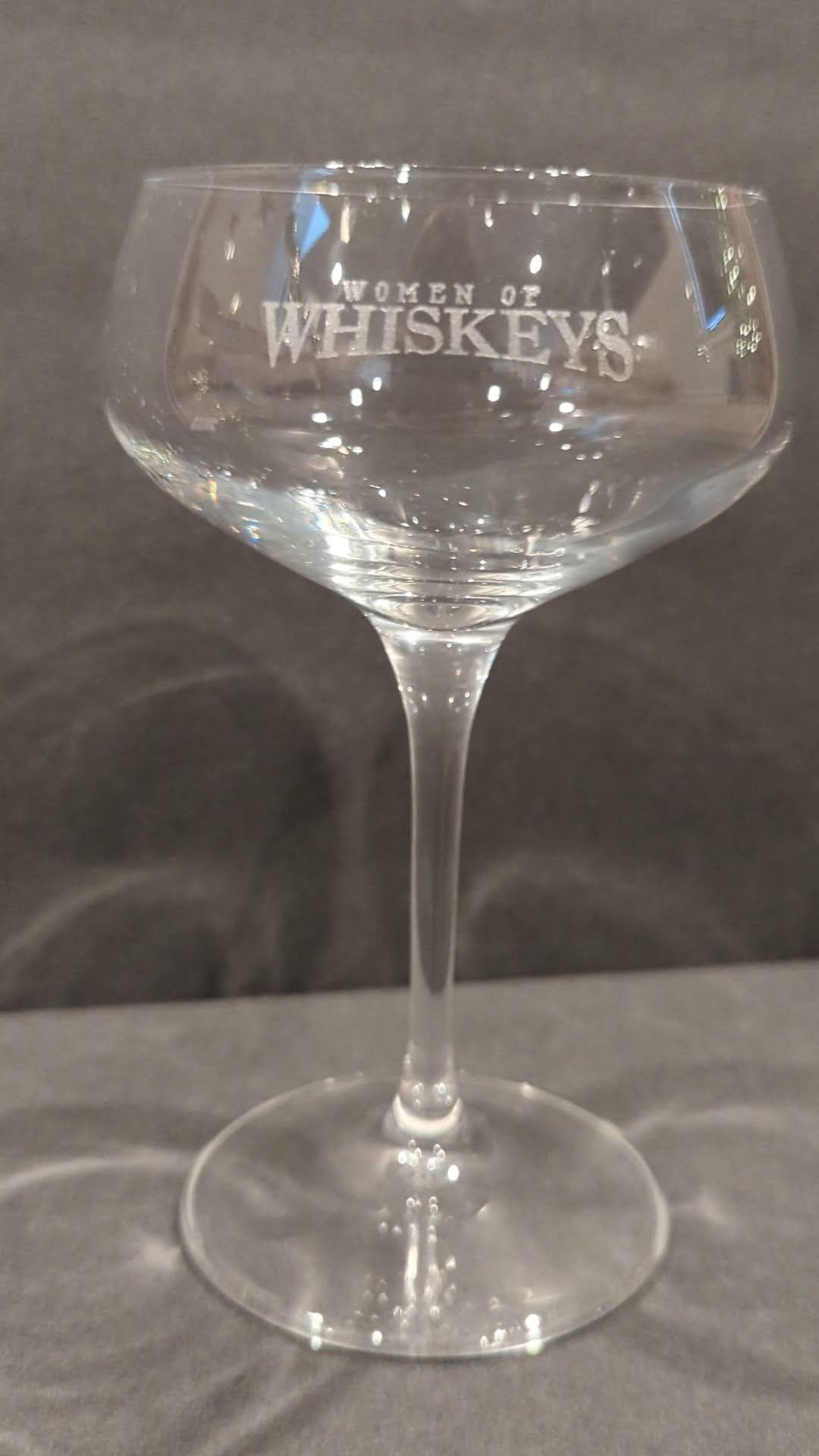 Women of Whiskeys Coupe Cocktail Glass