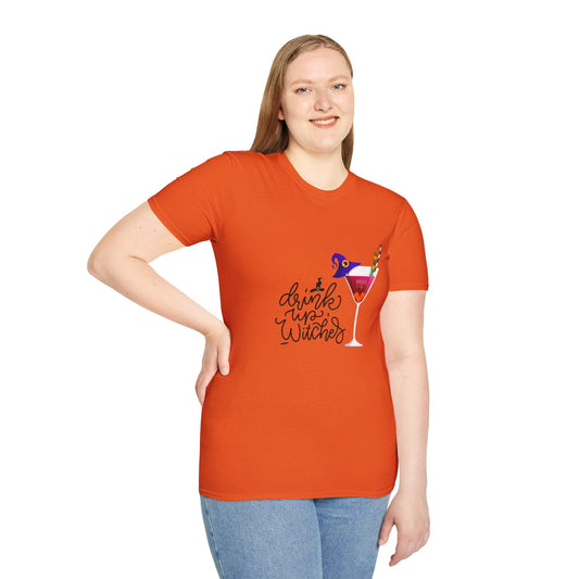 Halloween Cocktail Tshirt - Drink up Witches!