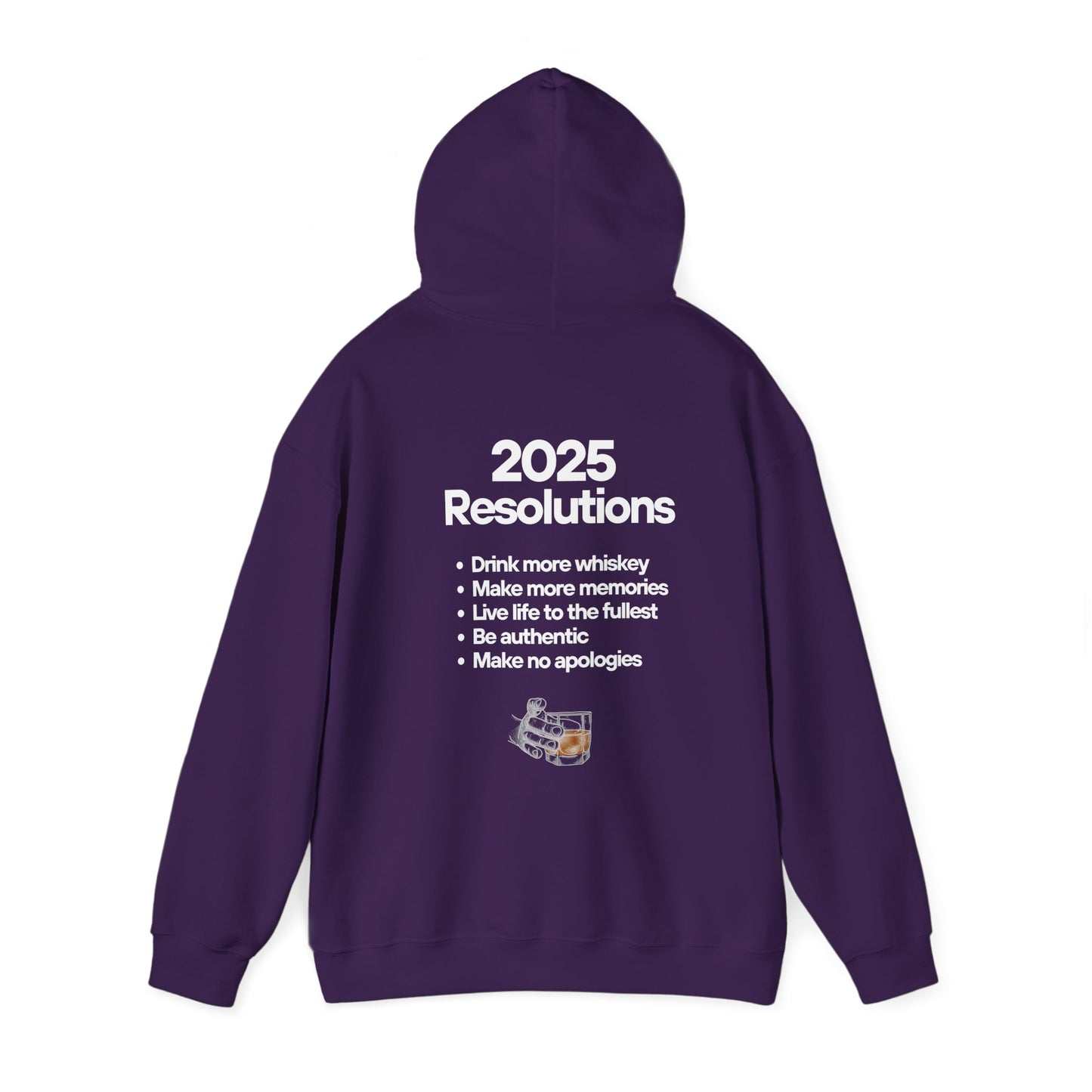 2025 Resolutions Hooded Sweatshirt