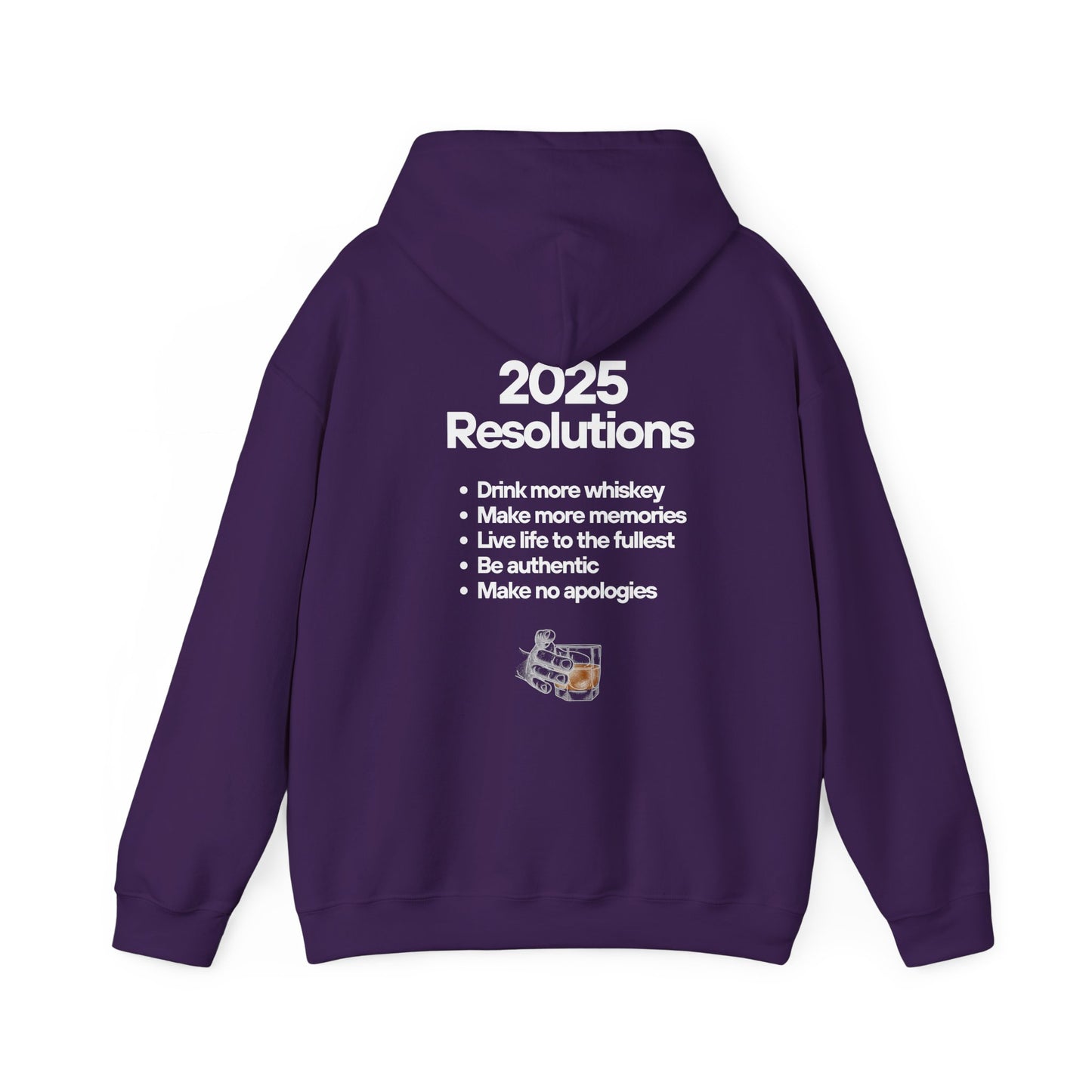 2025 Resolutions Hooded Sweatshirt