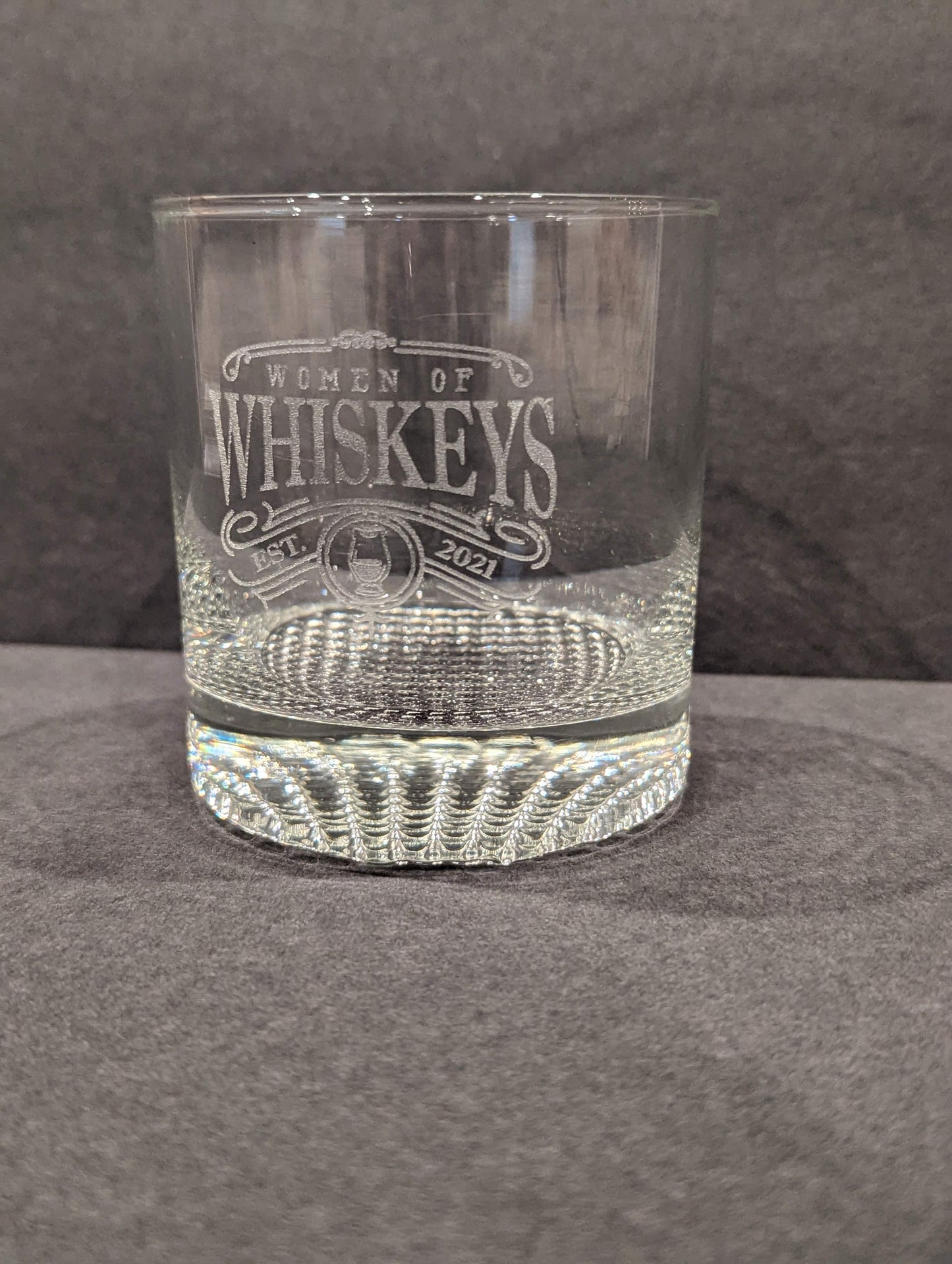 Women of Whiskeys Retro Rocks Glass